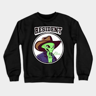 resident alien Crewneck Sweatshirt